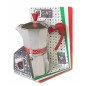 Cafetière Italienne BETTY ROUGE 3 Tasses - GAT (défaut d'aspect)