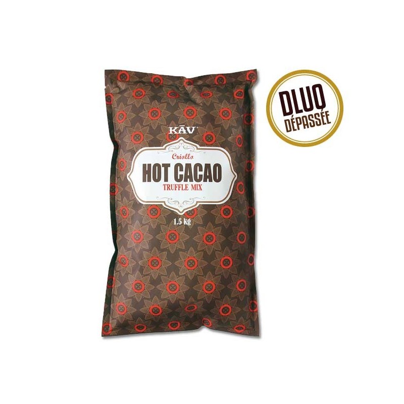 Chocolat en poudre Truffle Mix Cacao 1,5 Kg DLUO DÉPASSÉE - KAV