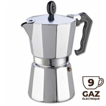 Cafetière Italienne LADY ORO 9 tasses - GAT (défaut d'aspect)