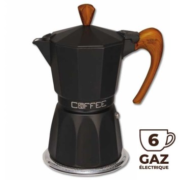 Cafetière Italienne FASHION WOOD 6 TASSES - GAT