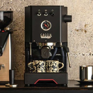 Machine à café espresso CLASSIC UP - BLACK GAGGIA EG2500/10 (+ 4 x 250g de café offerts)