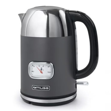 Bouilloire électrique ANTHRACITE MS-020 DG 1,7L - MUSE