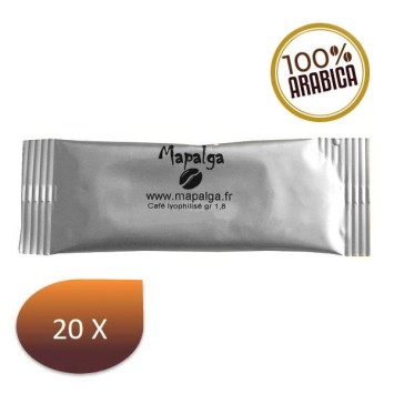 Café soluble MAPALGA 100% ARABICA  x 20