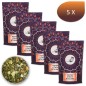 Pack x 5 Infusion MENTHE CITRON PÉTILLANTE VRAC 100g - LOMATEA