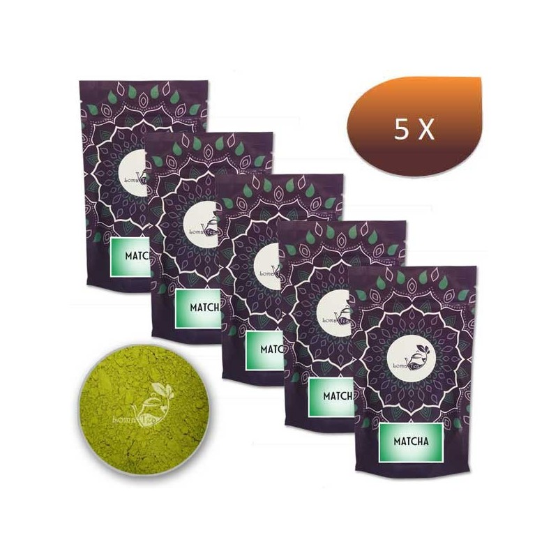 Pack x 5 Thé vert MATCHA VRAC 100g - LOMATEA Pack x 5 Thé vert MATCHA VRAC 100g - LOMATEA
