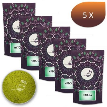 Pack x 5 Thé vert MATCHA VRAC 100g - LOMATEA