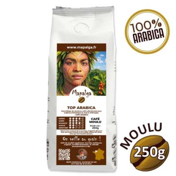 Moulu Coffee Top Arabica - 250g - Mapalga