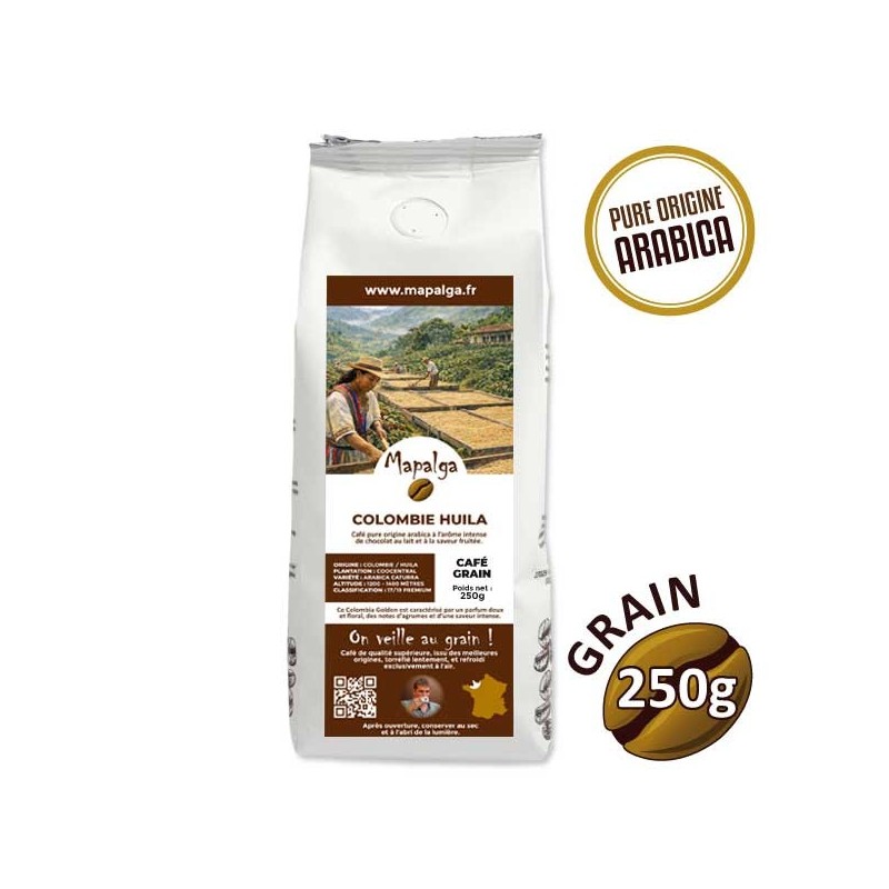 Coffee grain Pure Origin Colombia Huila - 250g - Mapalga