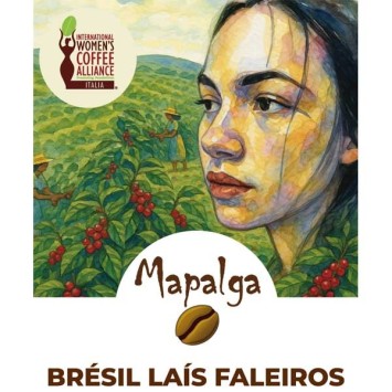 Café des femmes grain pure origine BRESIL LAÍS FALEIROS -250g - MAPALGA
