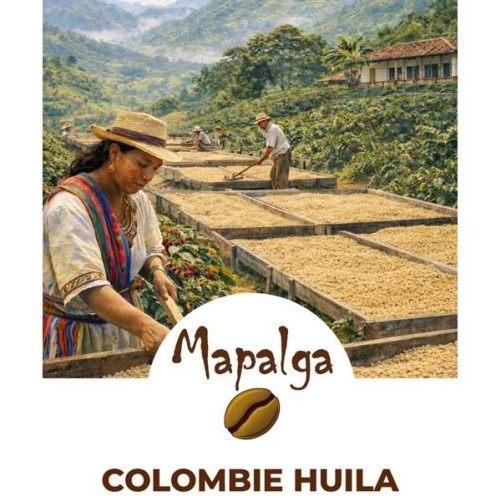 Coffee grain Pure Origin Colombia Huila - 250g - Mapalga