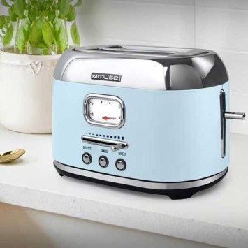 Grille-pain TURQUOISE MS-120 VB - MUSE