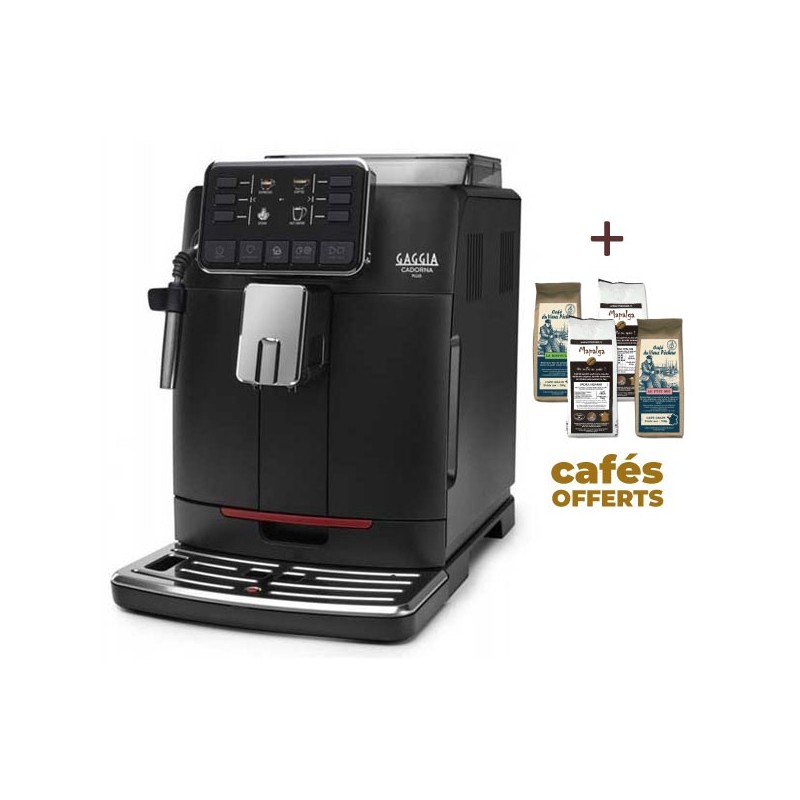 Machine à café automatique CADORNA PLUS GAGGIA RI9601/01 (4 x 250g de café offerts)