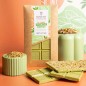 Tablette Chocolat Blanc BIO Le Carré PISTACHE ADDICT 80g - BOVETTI