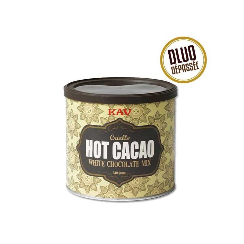 Chocolat blanc poudre 340g - KAV DLUO DEPASSEE 02.05.2026 Chocolat blanc poudre 340g - KAV DLUO DEPASSEE 02.05.2026