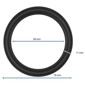 Joint de support porte filtre 11004543 / 996530002395 / 421941162531 SAECO GAGGIA