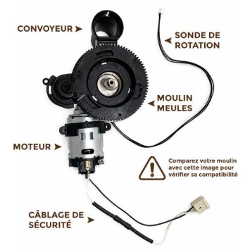 Moulin assemblé 11006059 / 996530003327 / 421941170991 SAECO - GAGGIA