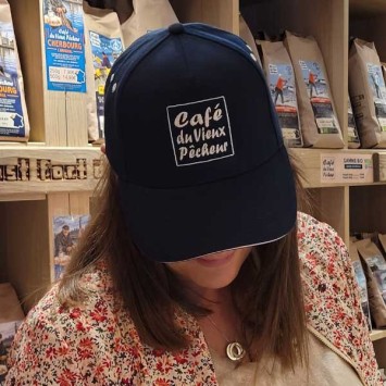 Casquette unisexe en coton Café du Vieux Pêcheur