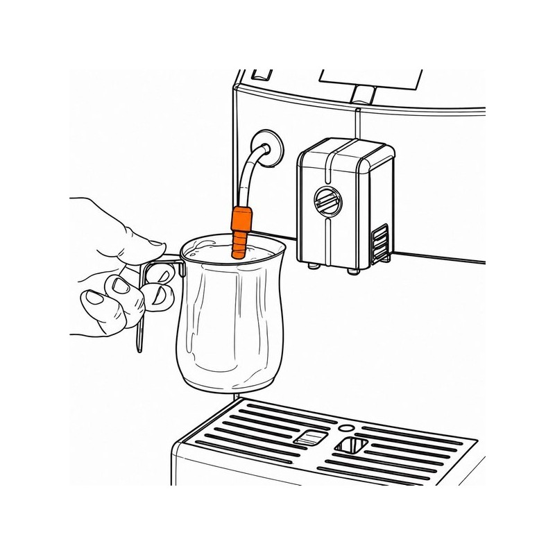 Insert pour tube vapeur 421941301142 SAECO GAGGIA PHILIPS