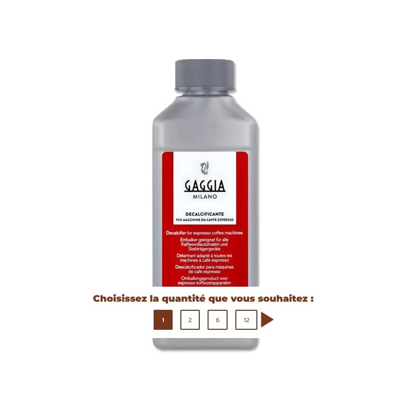 Détartrant Origine 250 ml 21001681 / 421940051702 /996530010512 - GAGGIA
