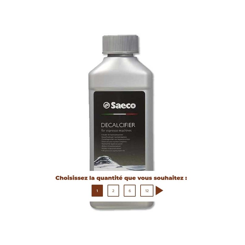 Flacon détartrant 250 ml CA6700 SAECO