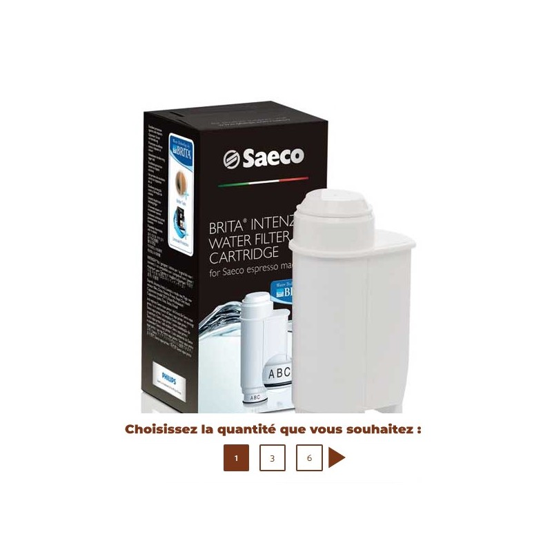 Cartouche filtre Brita Intenza CA6702 -1005405 /21002660 / 421944078331 - SAECO Cartouche filtre Brita Intenza CA6702 -1005405 /21002660 / 421944078331 - SAECO