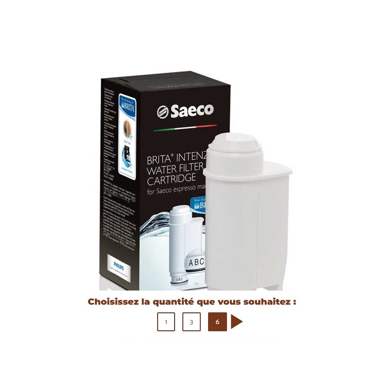 Cartouche filtre Brita Intenza CA6702 -1005405 /21002660 / 421944078331 - SAECO Cartouche filtre Brita Intenza CA6702 -1005405 /21002660 / 421944078331 - SAECO