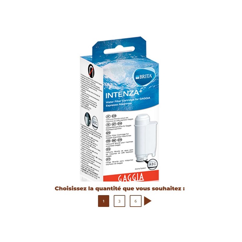 Cartouche filtre GAGGIA RI9113/60 Brita Intenza 21001419 / 996530010484 / 421940051601 Cartouche filtre GAGGIA RI9113/60 Brita Intenza 21001419 / 996530010484 / 421940051601