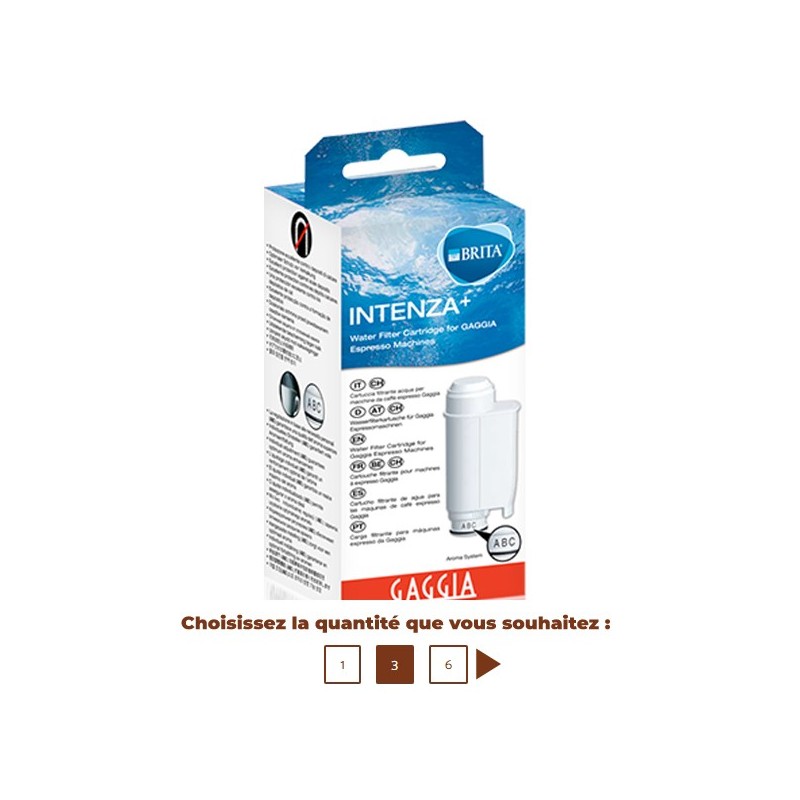 Cartouche filtre GAGGIA RI9113/60 Brita Intenza 21001419 / 996530010484 / 421940051601 Cartouche filtre GAGGIA RI9113/60 Brita Intenza 21001419 / 996530010484 / 421940051601