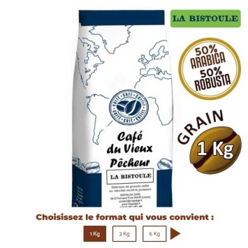 Café LA BISTOULE 1Kg - CAFÉ DU VIEUX PÊCHEUR