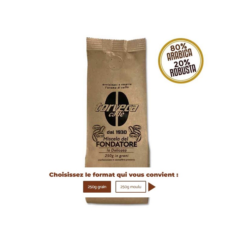 Café FONDATORE 250g - TORVECA