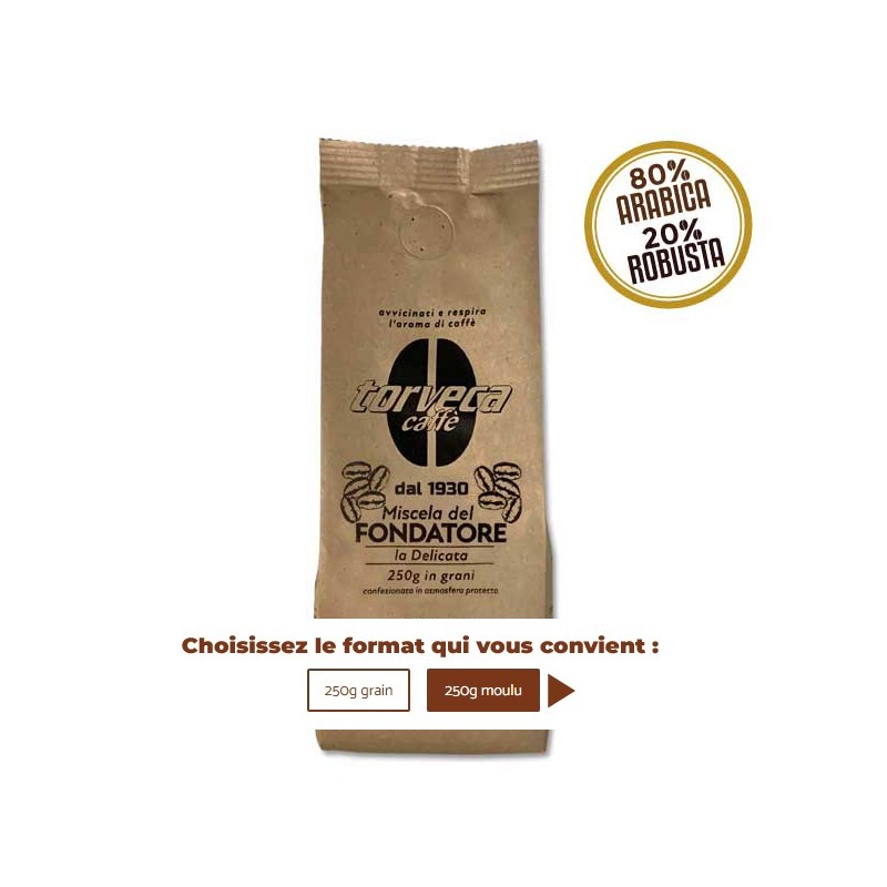 Café FONDATORE 250g - TORVECA