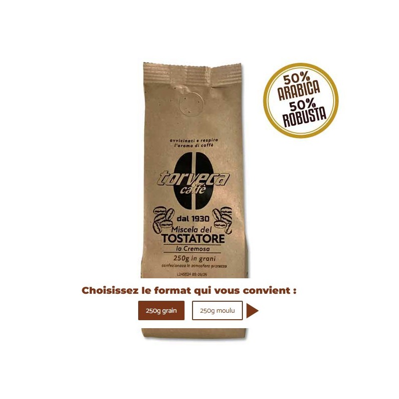 Café TOSTATORE 250g - TORVECA