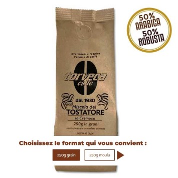 Café TOSTATORE 250g - TORVECA