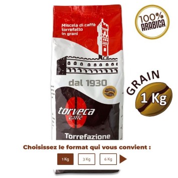 TORVECA Café grain 100 % arabica 1kg