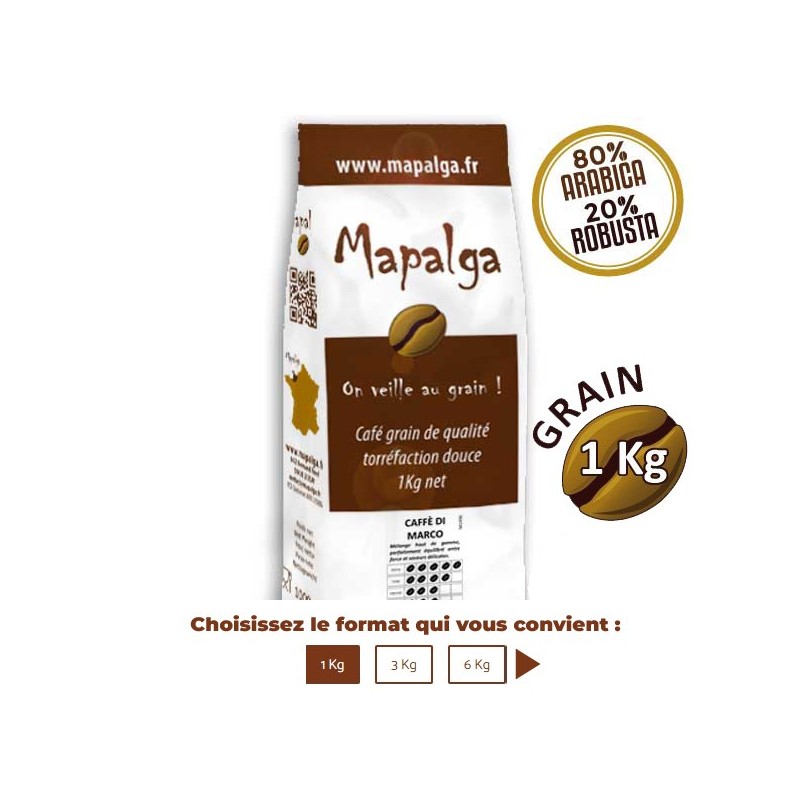 Café grain Caffè di Marco - 1Kg - MAPALGA
