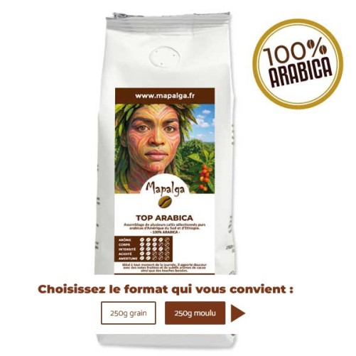 Café TOP ARABICA 250g - MAPALGA