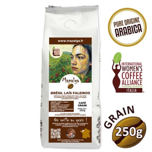 Café des femmes pure origine BRESIL LAÍS FALEIROS 250g - MAPALGA
