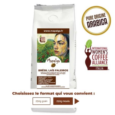 Café des femmes pure origine BRESIL LAÍS FALEIROS 250g - MAPALGA