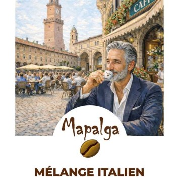Café grain MÉLANGE ITALIEN  250g - MAPALGA