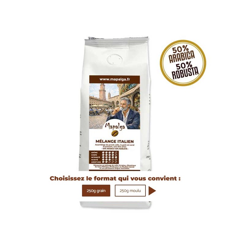 Café Mélange Italien 250g MAPALGA