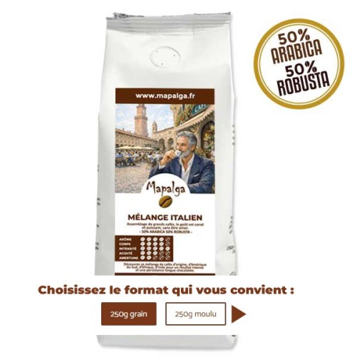 Café Mélange Italien 250g MAPALGA