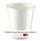 Gobelet carton blanc 180 ml - 7oz