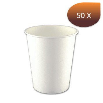 Gobelet carton blanc 180 ml - 7oz