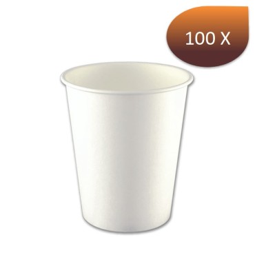 Gobelet carton blanc 180 ml - 7oz