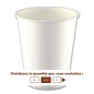 Gobelet carton blanc 180 ml - 7oz Gobelet carton blanc 180 ml - 7oz