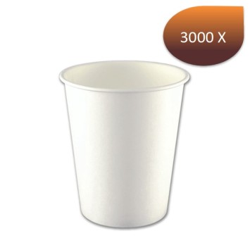 Gobelet carton blanc 180 ml - 7oz