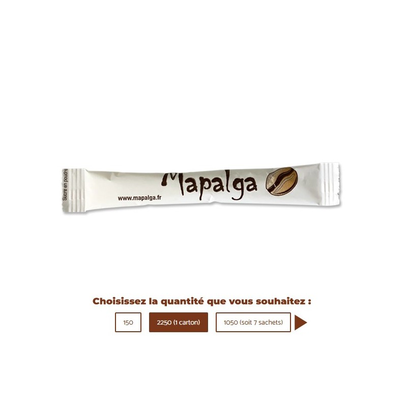 Sucre sachet 3g x 150 - MAPALGA