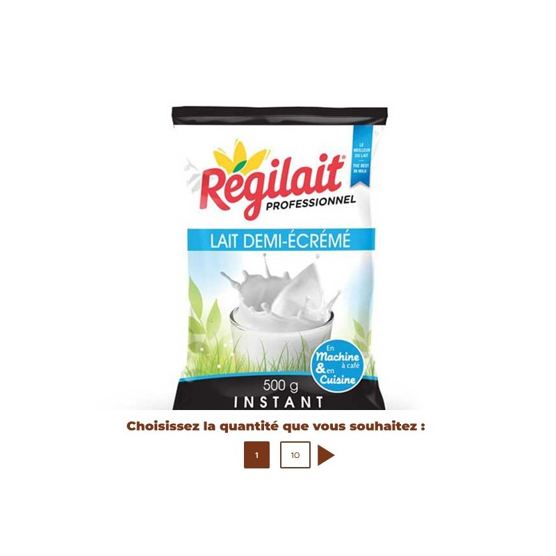 Lait demi-écrémé 500 g - RÉGILAIT Lait demi-écrémé 500 g - RÉGILAIT