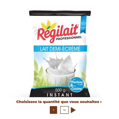 Lait demi-écrémé RÉGILAIT 500 g