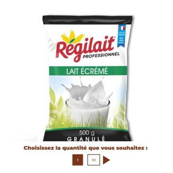 Lait ecrémé Régilait pour Distributeur Automatique - 500 gr
